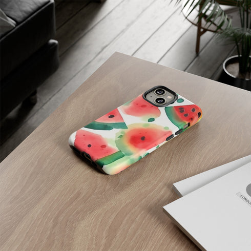 Impressions of Watermelon - Impact Resistant Phone Case